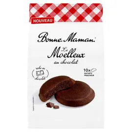 BONNE MAMAN Le moelleux au chocolat 300g