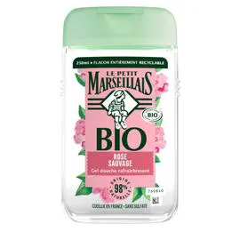 LE PETIT MARSEILLAIS Gel Douche rose sauvage Bio 250ml