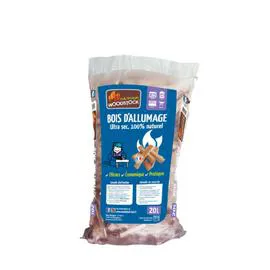 Bois d'allumage ultra sec 100% naturel (20l)