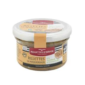 Rillettes de maquereaux à la moutarde à l'ancienne Bio (90g)