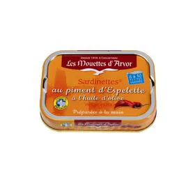 Sardinettes piment d'Espelette (100g)