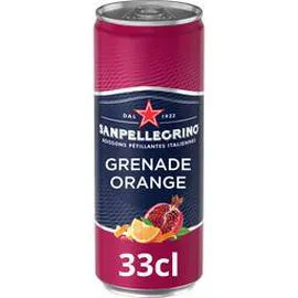 Boisson gazeuse aromatisée Melograno & Arancia (330ml)