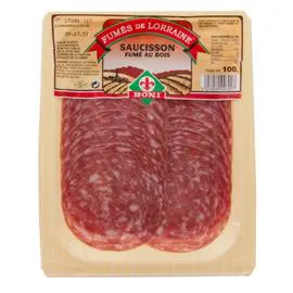 Saucisson fumé au bois (100g)