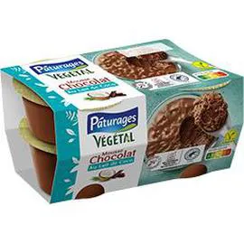 Végétal - Mousse chocolat au lait de coco (4x55g)