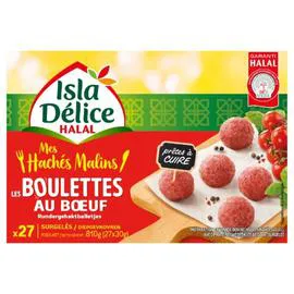 Boulette de boeuf Halal (810g)