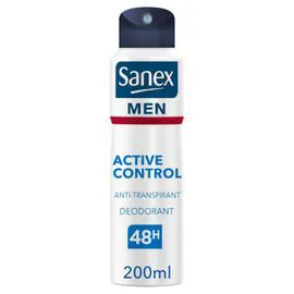 SANEX Déodorant Spray Men Active Control dermo 48h anti transpirant 200ml