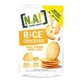 Rice Crackers saveur fromage (85g)