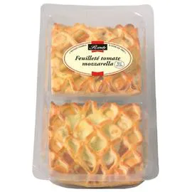 Feuilletés tomates mozzarella - x2 (260g)