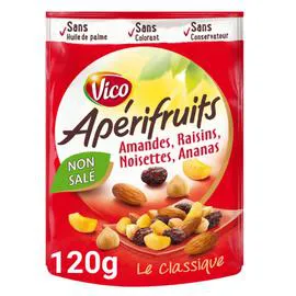 VICO, APERIFRUITS Fruits secs & noisettes 120g