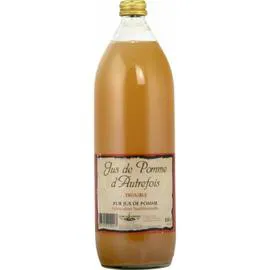 Jus de pomme trouble sans sucres ajoutés (1l)