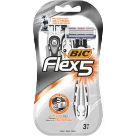 Rasoir jetable flex 5 (x3)