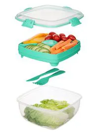 Boîte carrée à clips 1,10L (x4)