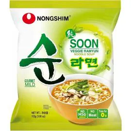 Soupe de nouilles et légumes (112g)