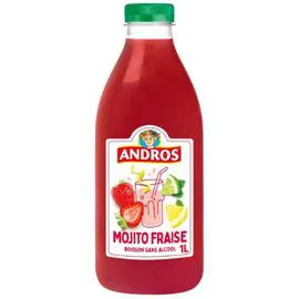 Boisson Mojito Fraise Sans Alcool (1l)