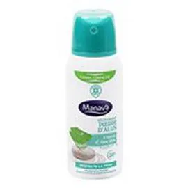 MARQUE REPÈRE, MANAVA Déodorant spray Pierre d'alun/Aloe Vera 100ml