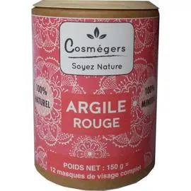 COSMEGERS Argile Rouge 150g