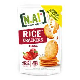 N.A!, NATURE ADDICTS Rice Crackers A Paprika 85g