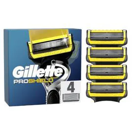 GILLETTE Lames De Rasoir Recharges Pour Homme Proshield X4 x4
