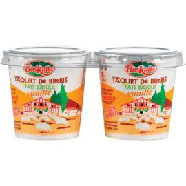 Yaourt de brebis vanille (2x125g)