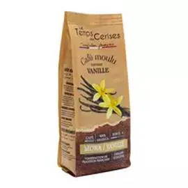 Café moulu saveur vanille force 4 (225g)
