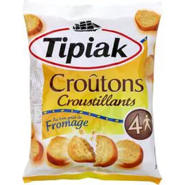 TIPIAK Croûtons goût fromage 90g