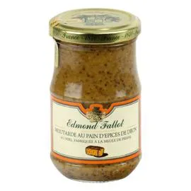 Moutarde au pain d'épices de Dijon (205g)
