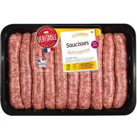 Saucisses pur porc (2kg)