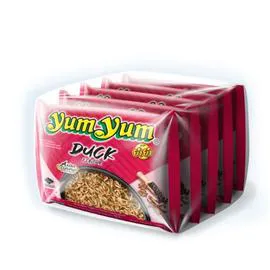 Nouilles asiatiques instantées saveur canard (5X60g)