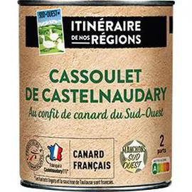 ITINÉRAIRE DES SAVEURS Cassoulet de Castelnaudary au confit de canard du Sud-Ouest 840g