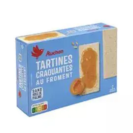 Tartines craquantes au froment sans huile de palme (250g)