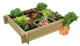 Carré potager - 90x90x20 Cm (l'unité)