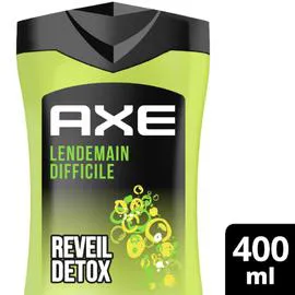 AXE Gel Douche Homme 5en1 Lendemain Difficile 400ml