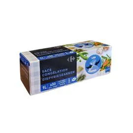 Sacs congélation PM 1 L 18x25cm (x50)