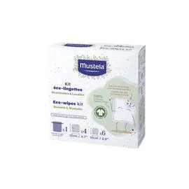 Kit éco-lingettes réutilisables et lavables (x10)