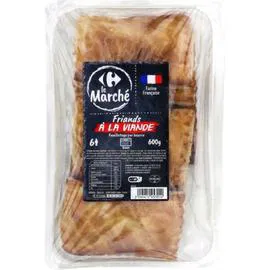 Friands à la viande (600g)