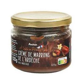 Crème de marrons de l'Ardèche au sucre de canne (325g)