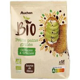 Petit pains grillés céréales et graines (225g)