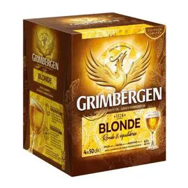 Bière Blonde 6.7% GRIMBERGEN (4x50cl)