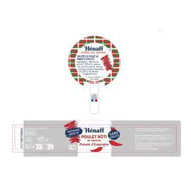 Rillettes de poulet au piment d'espelette (90g)