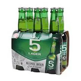 Bière spéciale blonde 5 Lager 5% (6x33cl)