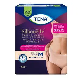 Culotte Silhouette Taille Haute Beige Taille M (x9)