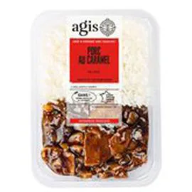Porc au caramel Avec riz thaï (330g)