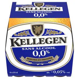 Kellegen Bière sans alcool (6x25cl)