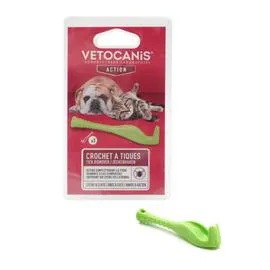 Antiparasitaire pour chien crochet à tiques (l'unité)