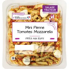 MIX BUFFET Salade de pâtes mini Penne tomates mozzarella 800g