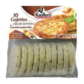 Galettes Pomme de terre (10x67g)