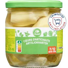 Coeurs d'artichauts (225g)