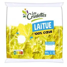 Salade Laitue 100% coeur (150g)