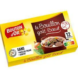 BOUTON D'OR Le Bouillon goût boeuf 120g