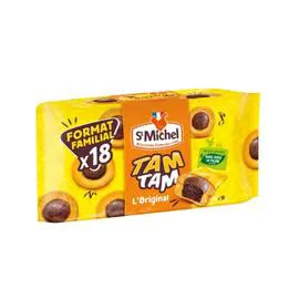 Gâteaux Tam Tam l'original coeur chocolat (495g)